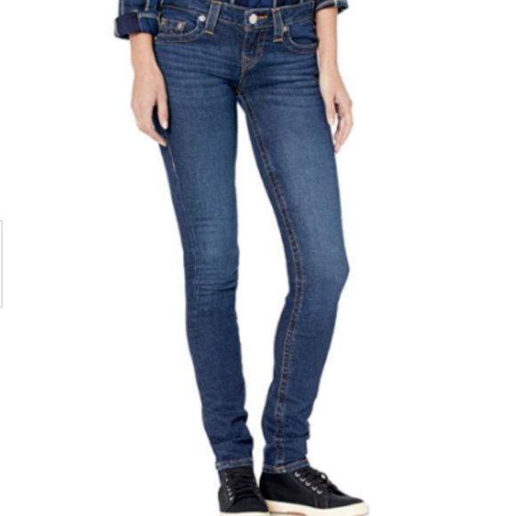True Religion Denim - True Religion Stella Low Rise Skinny Jeans
